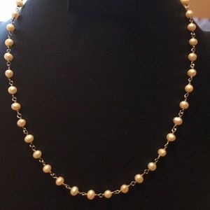 925 and pearl necklace